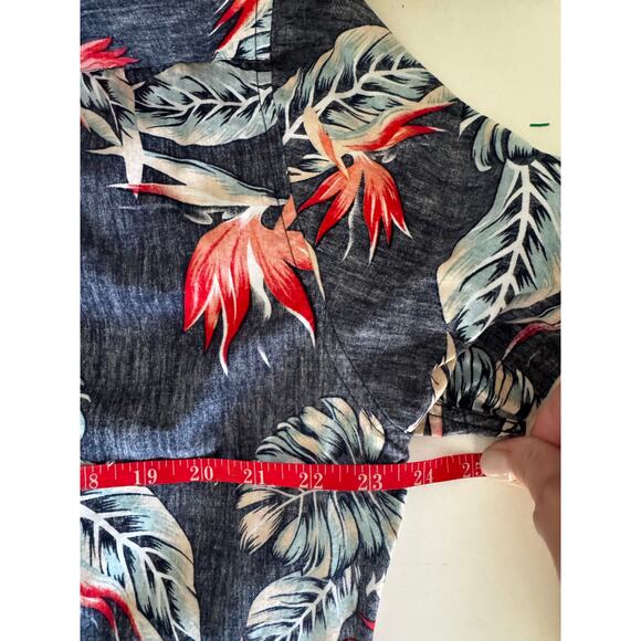 Molokai Surf Co. Men's Button-Up Short-Sleeve Shirt Floral Hawaiian Size XL - Picture 8 of 9